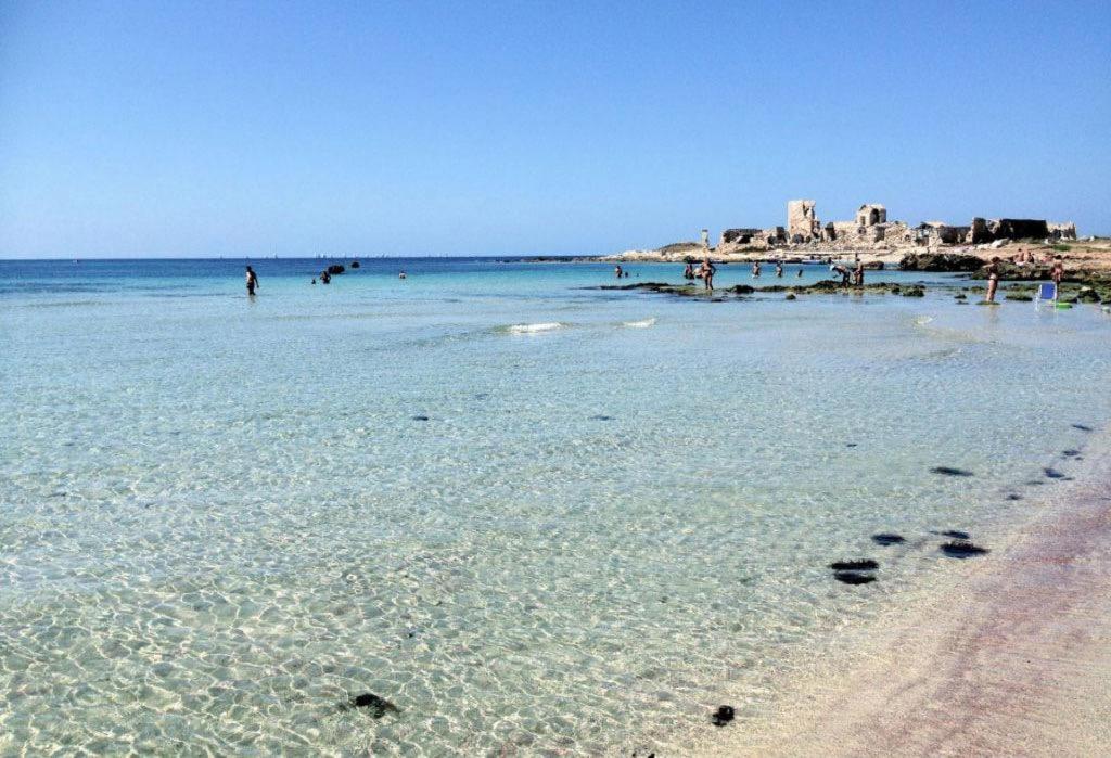 شقة Stranizza D'Amari Casa Santa  المظهر الخارجي الصورة